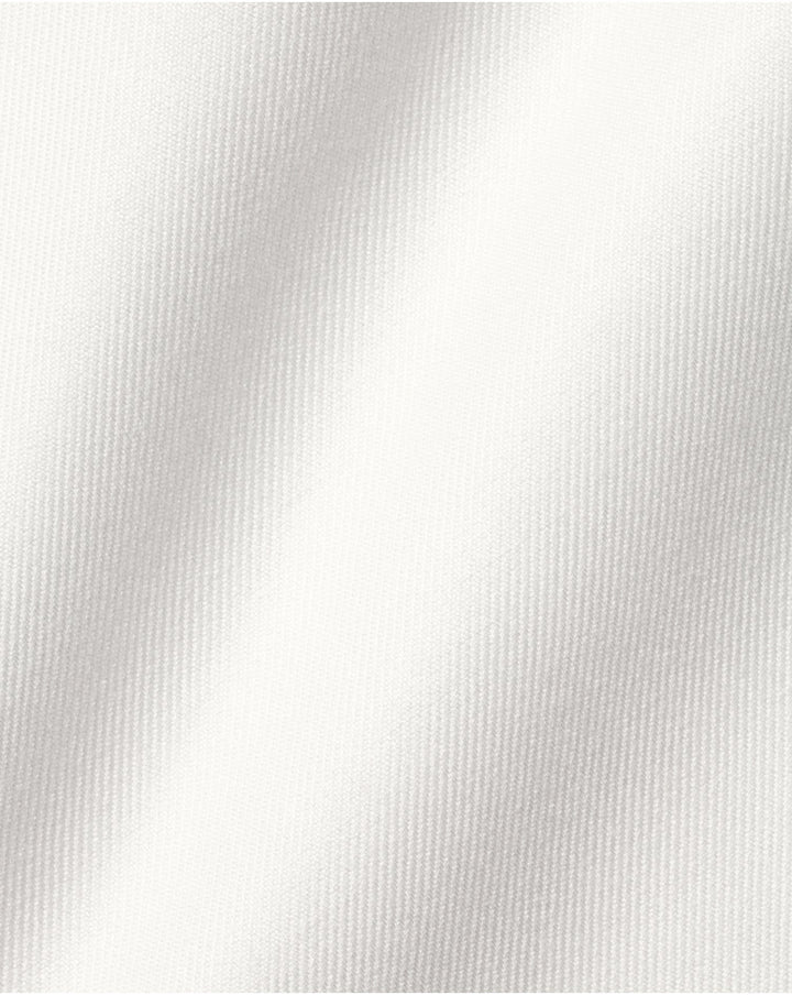 Ivory Non-Iron Twill Cutaway Slim Fit Shirt