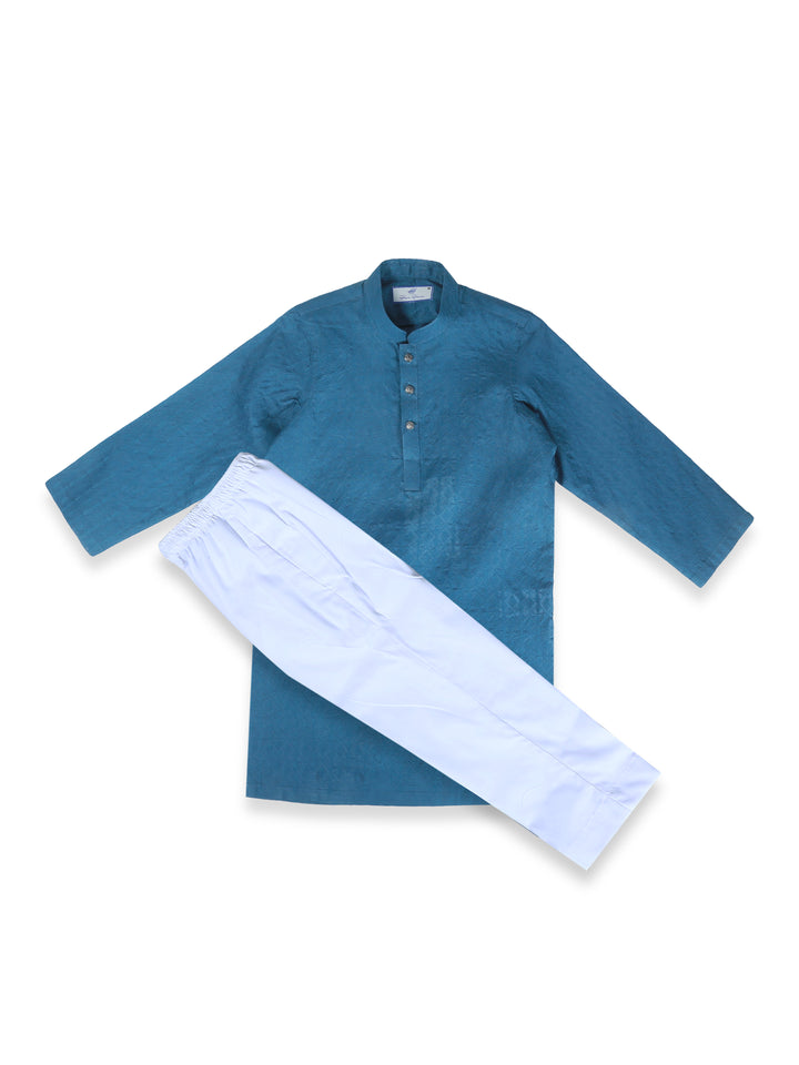 HH Boys Kurta Trouser EMB #HH-KT-008 (SS-25)