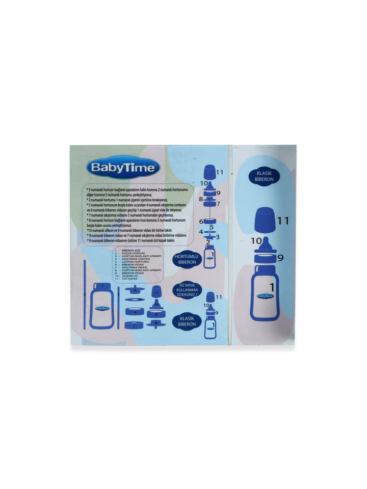 Baby Time Baby Feeding Bottle 150ml #BT084 (W-22)