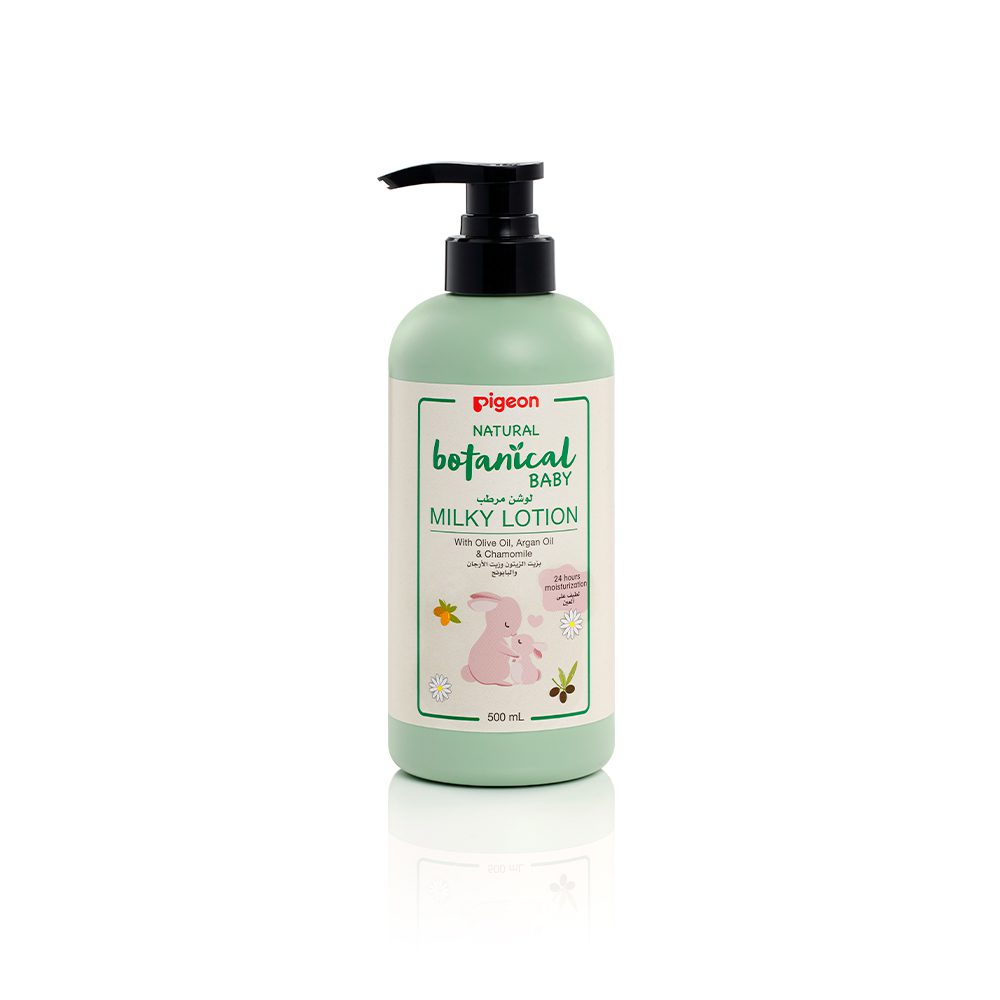 Pigeon Baby Natural Botanical Milky Lotion 500ml #78412 (W-22)