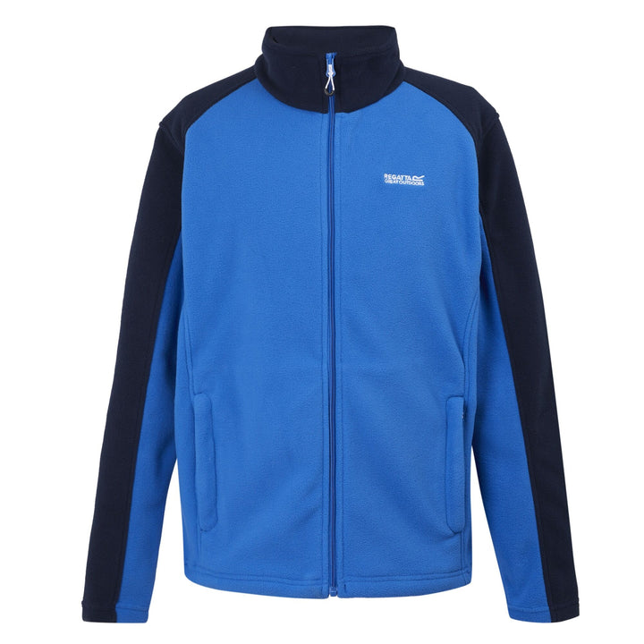 Regatta Mens L/S Fleece Zipper RMA192 (Blue)