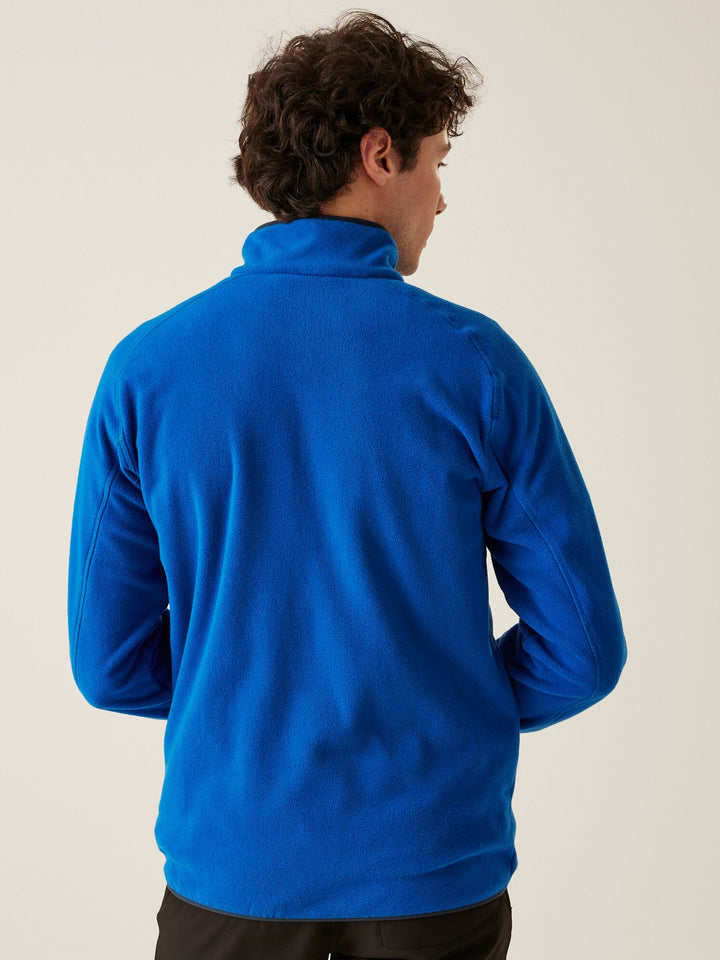 Regatta Mens L/S Fleece Zipper RMA502 (Royal Blue)
