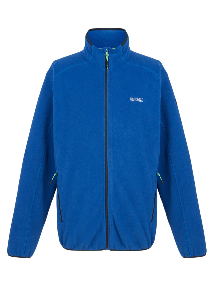 Regatta Mens L/S Fleece Zipper RMA502 (Royal Blue)