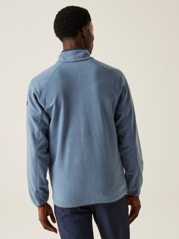Regatta Mens L/S Fleece Zipper RMA502 (Sky)