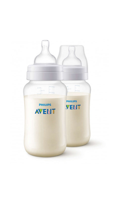 AP Baby Anti-Colic Feeding Bottle 9oz PP 260ML 2Pk SCF813/27 ( ID 1994 )