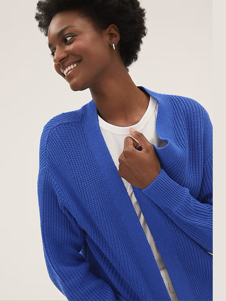 M&S Ladies F/O Cardigan T38/0947