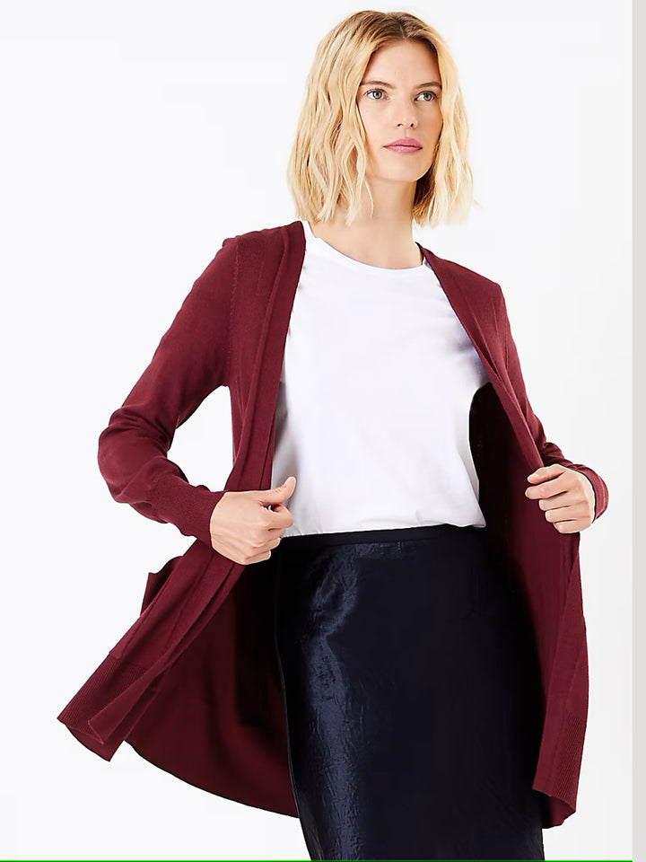 M&S Ladies Long Cardigan T38/5770