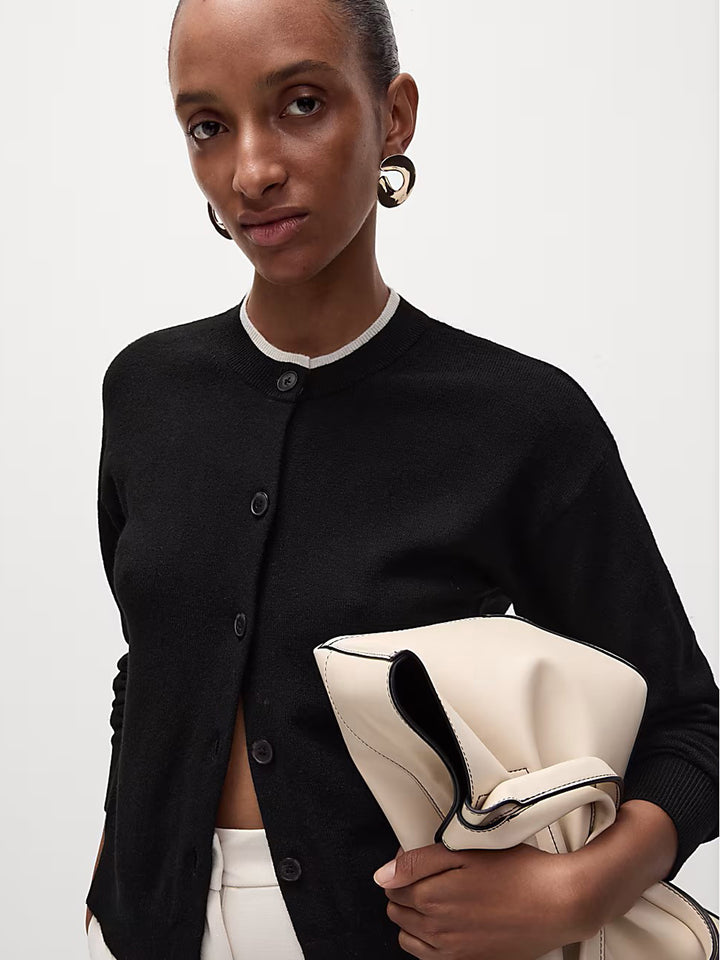 M&S Ladies R/N Cardigan T38/8527T