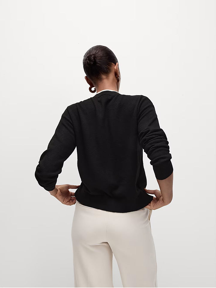 M&S Ladies R/N Cardigan T38/8527T