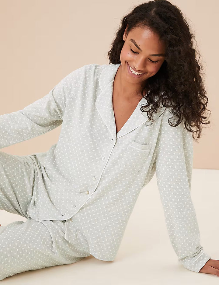 M&S Ladies F/S Night Suit T37/4504F