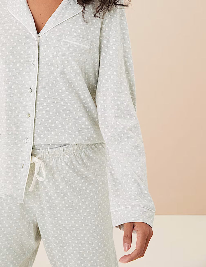 M&S Ladies F/S Night Suit T37/4504F