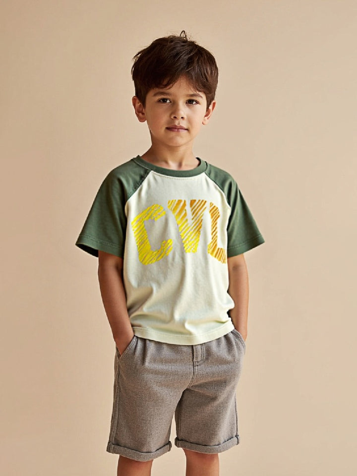 Civil Boys Crew Neck T-Shirt H/S #D867 (S-22)