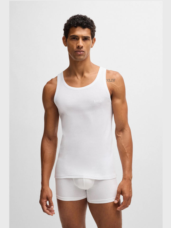 Hugo Boss Mens S/L 3Pack Vest 50495330