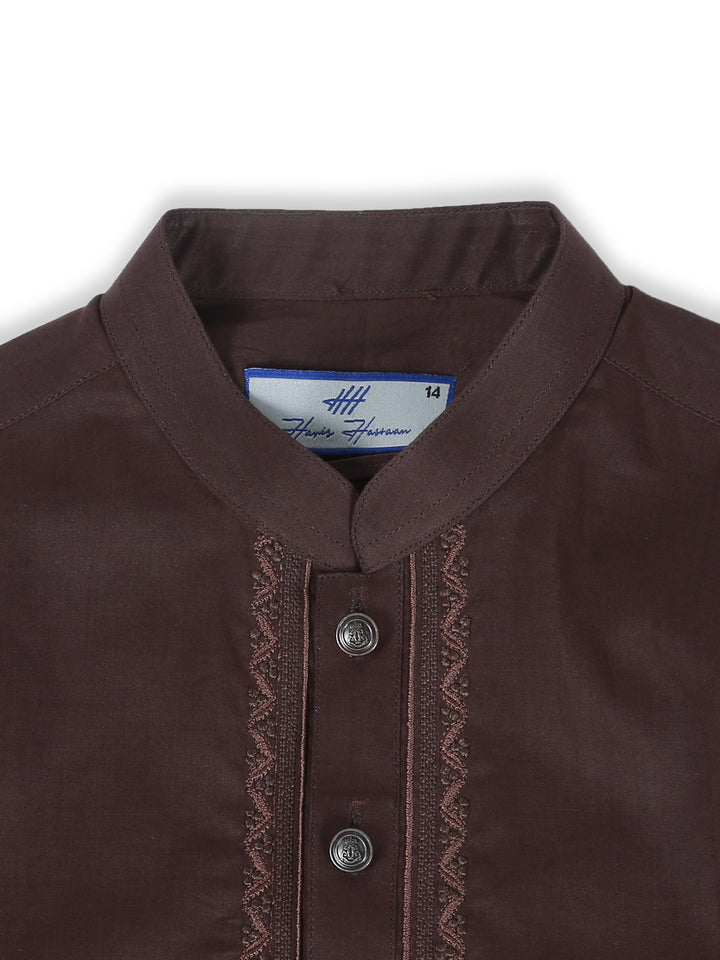 HH Boys Kurta Trouser EMB #HH-KT-003 (S-24)