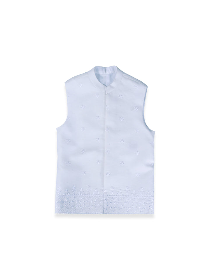 HH Boys Kurta Trouser With Waist Coat 3Pcs #HH-KTW-003 (S-24)