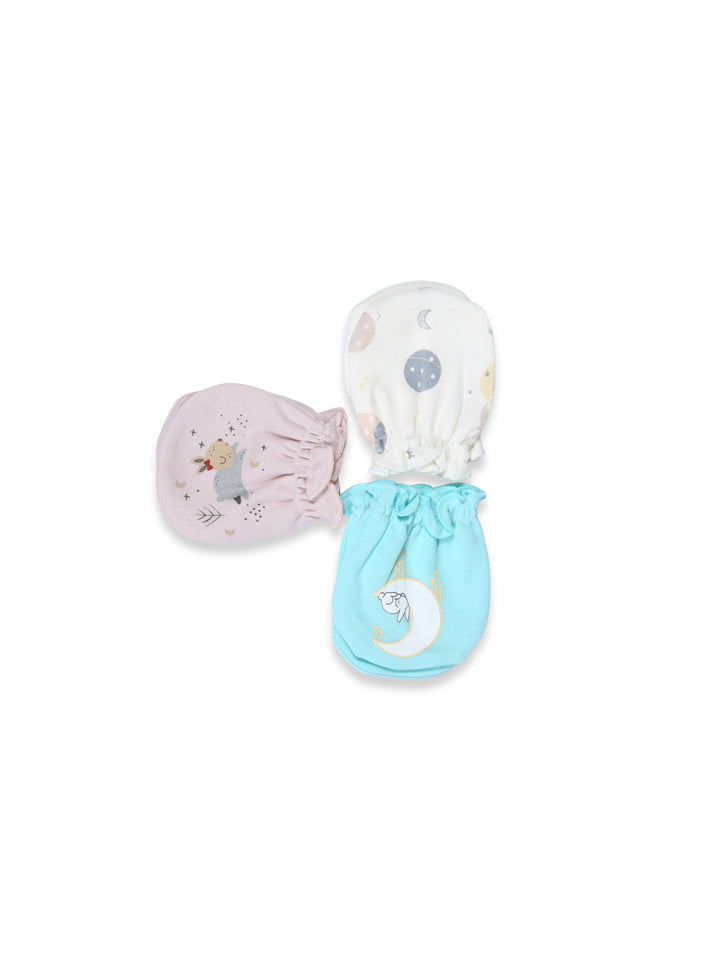 Wonder Child Baby Mitten 3Pk #262-021 (S-25)