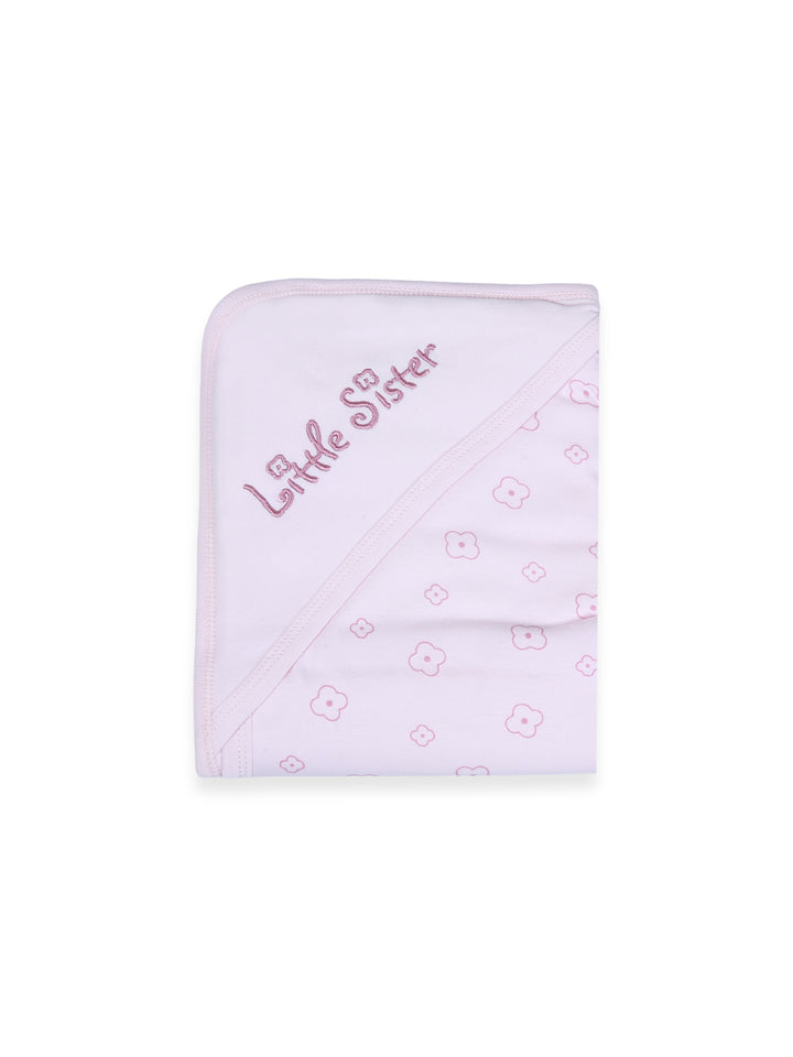Little Duck Baby Wrapping Sheet With Hood #BK019 (S-25)
