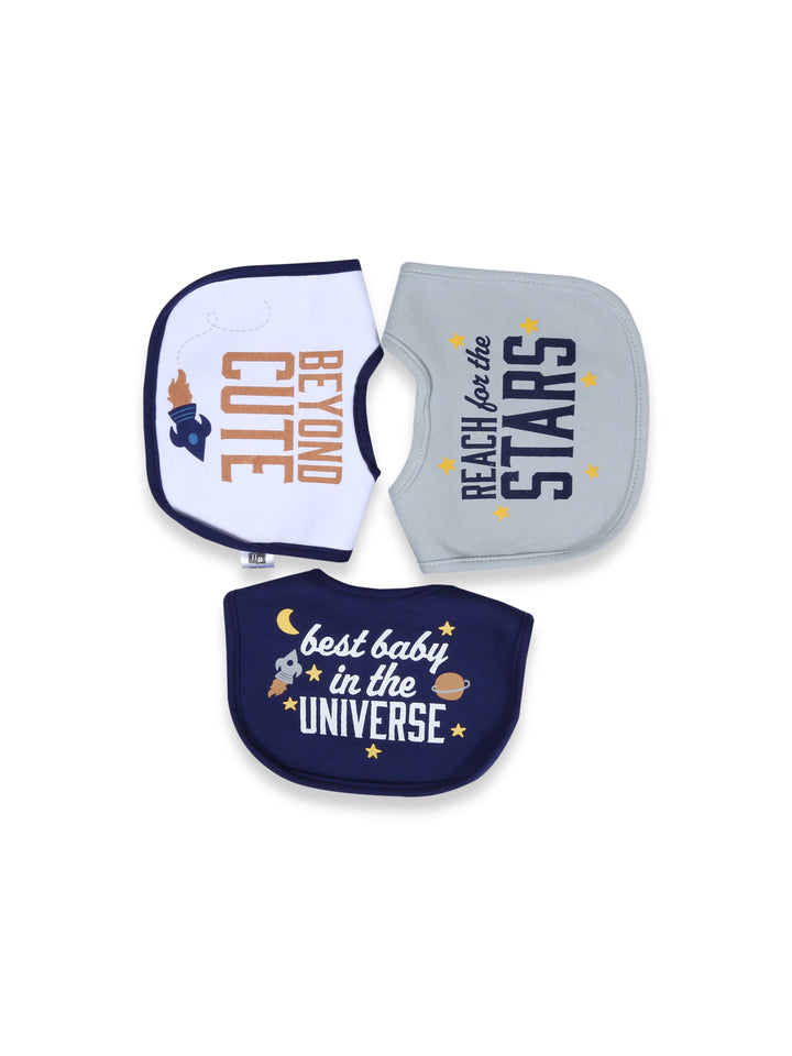 Hudson Baby Bib 3Pk #27901 (S-25)