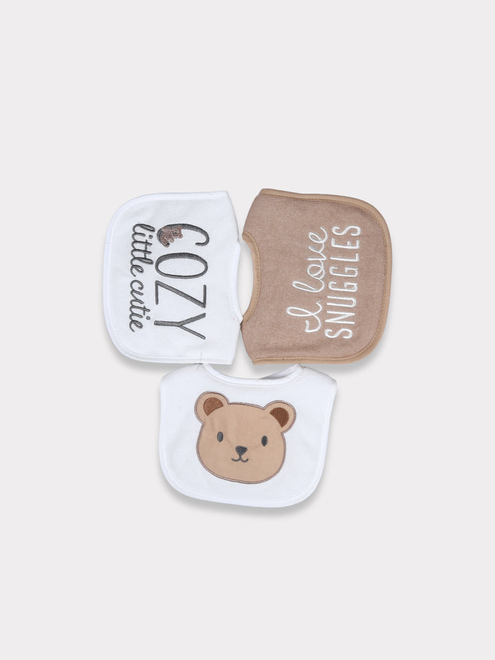 Hudson Baby Bib 3Pk #27910 (S-25)