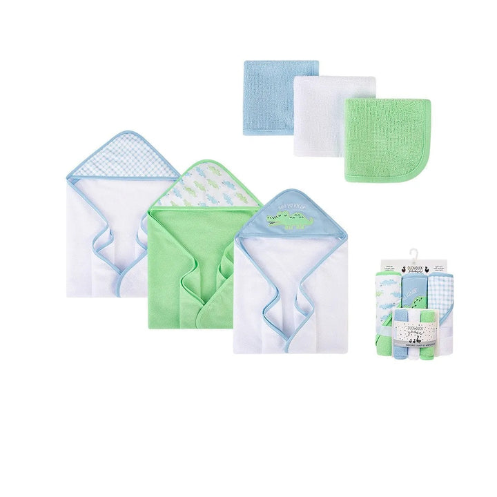 D&D Baby Bath Towel 6Pk #D06925 (S-25)