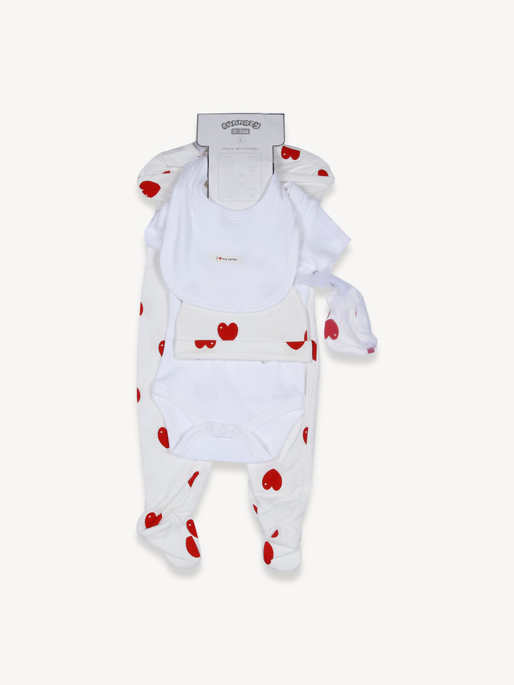 Sunnozy Baby Gift Set 5Pcs #SL5305 (W-25)