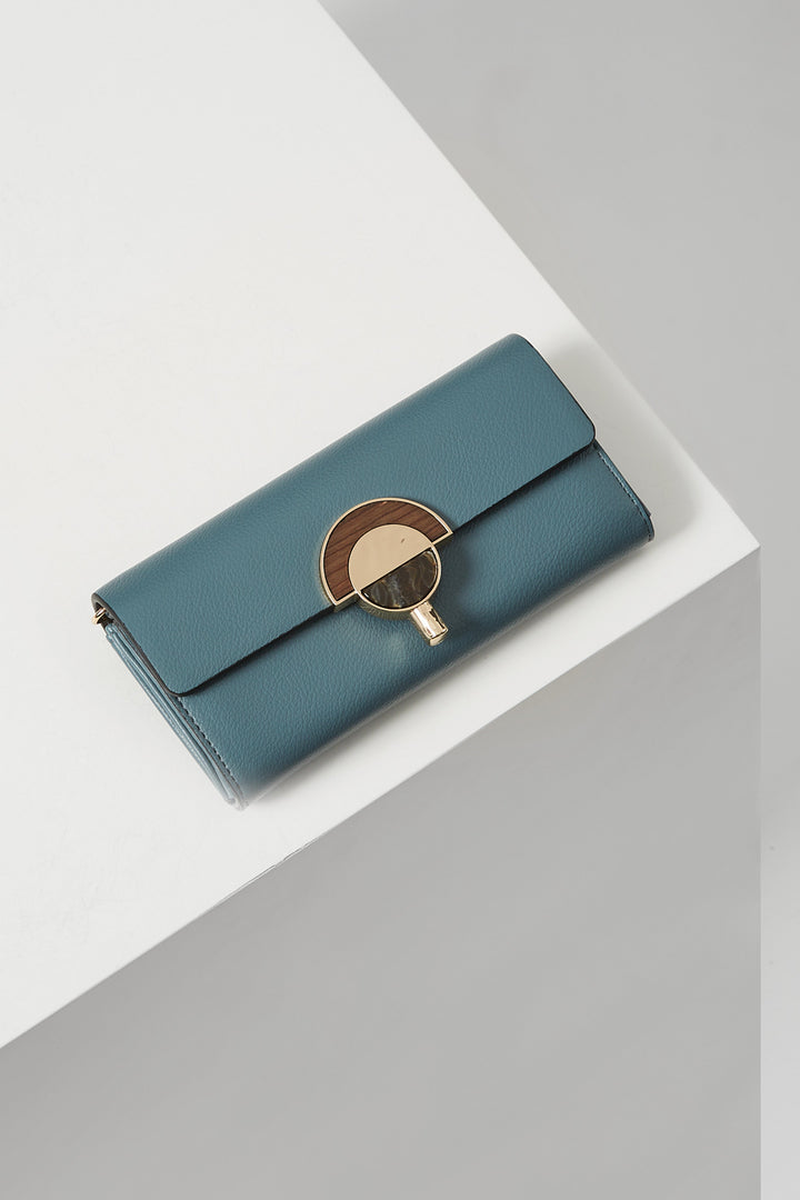 Ginny Airforce Blue Large Purse/Evening Bag