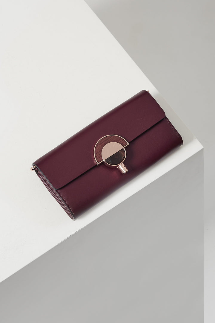 Ginny Plum Large Purse/Evening Bag
