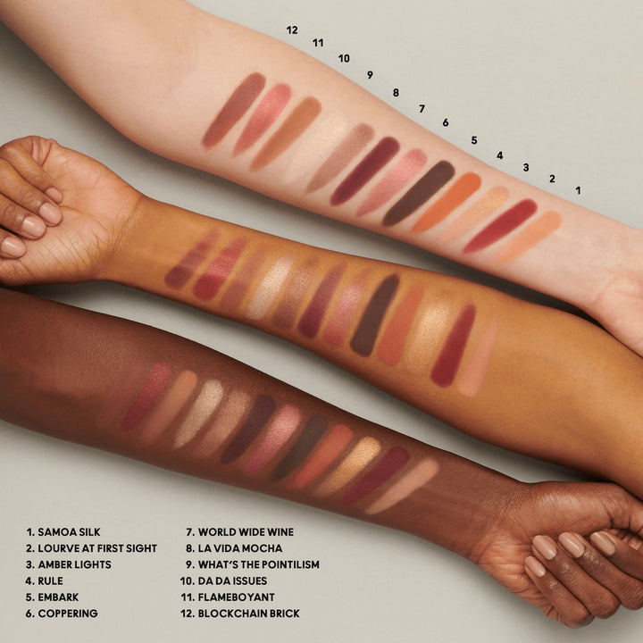 Mac Connect In Color Eye Shadow Palette Future Flame 12.2g