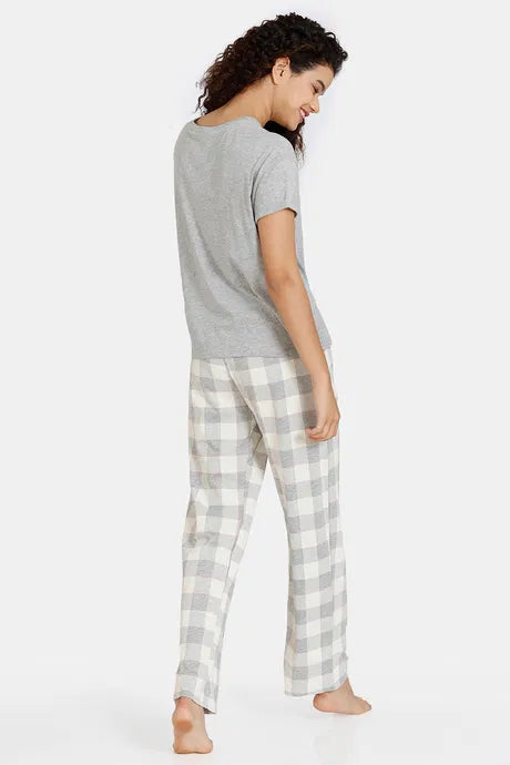 M&S Ladies Night Suit Pure Cotton T37/4464F