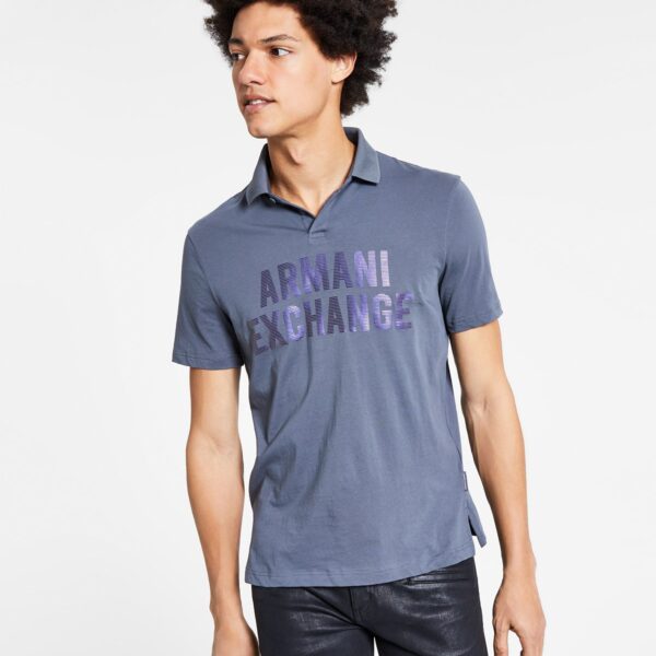 Ar-mani Mens S/S Polo AT-7VZFFW