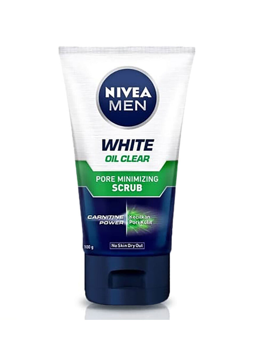 Nivea Men Whitening Oil Control Facial Scrub 100ml