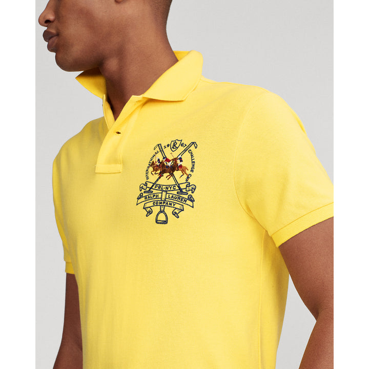 RL Mens S/S Back 3Pony Polo TM-710807546006