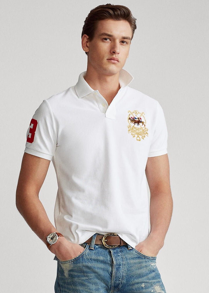 RL Mens S/S Back 3Pony Polo TM-3582100010529010