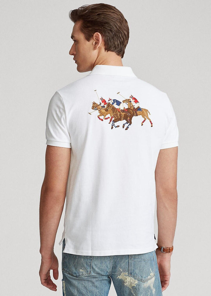 RL Mens S/S Back 3Pony Polo TM-3582100010529010