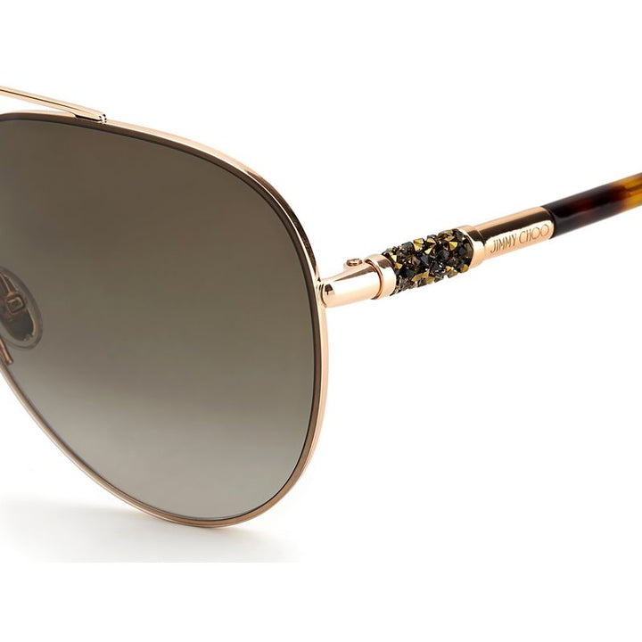 JIMMY CHOO SUNGLASSES GRAY/S,,06J/HA