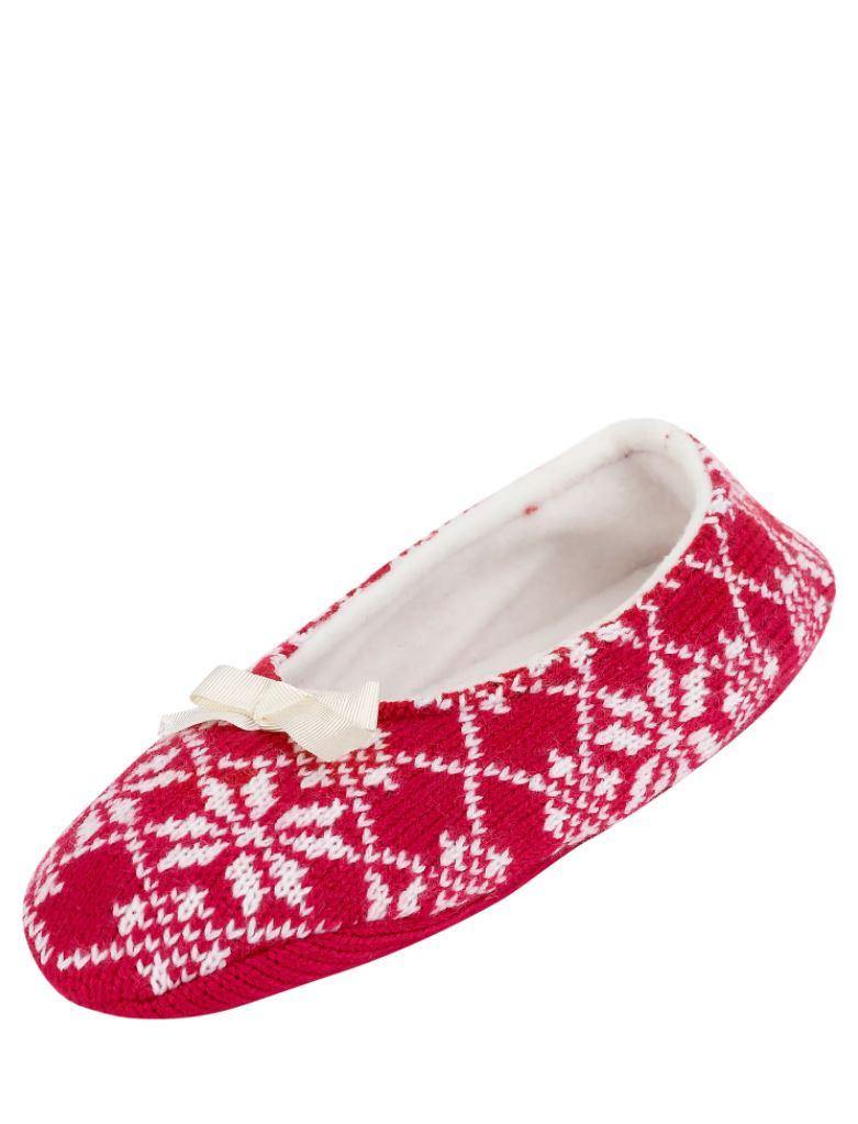 M&S Ladies Magic & Sparkle Night Bed Shoes T60/5597