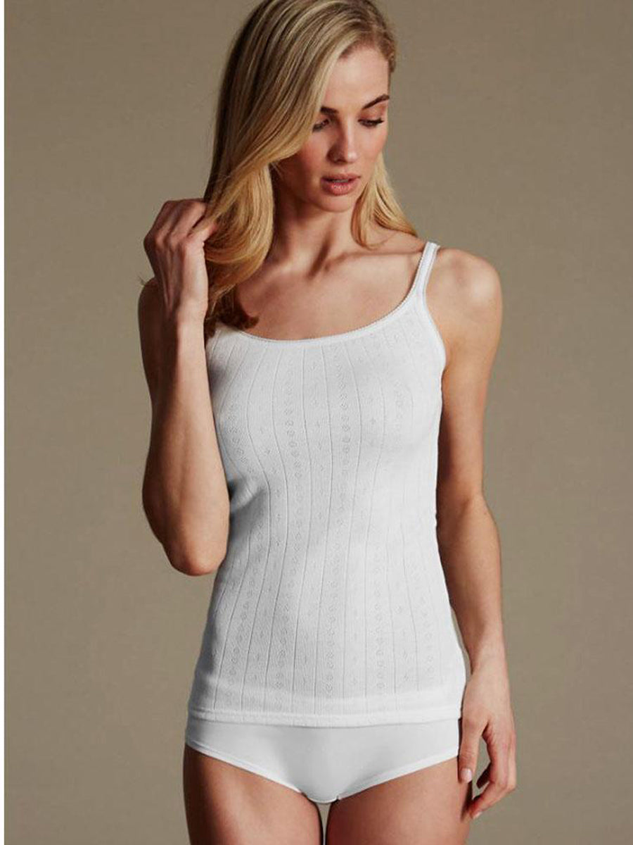M&S Ladies Thermal Camisole single (Each) T61/5120