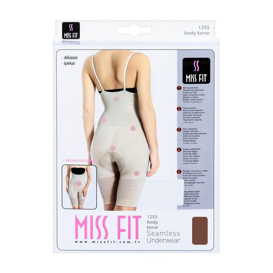 Miss Fit Ladies Seamless Body Shapper 1255