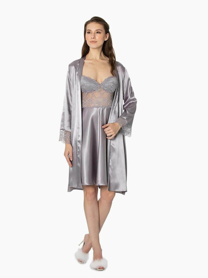 Pierre Cardin Ladies 2 Pcs Nighty Set 4265