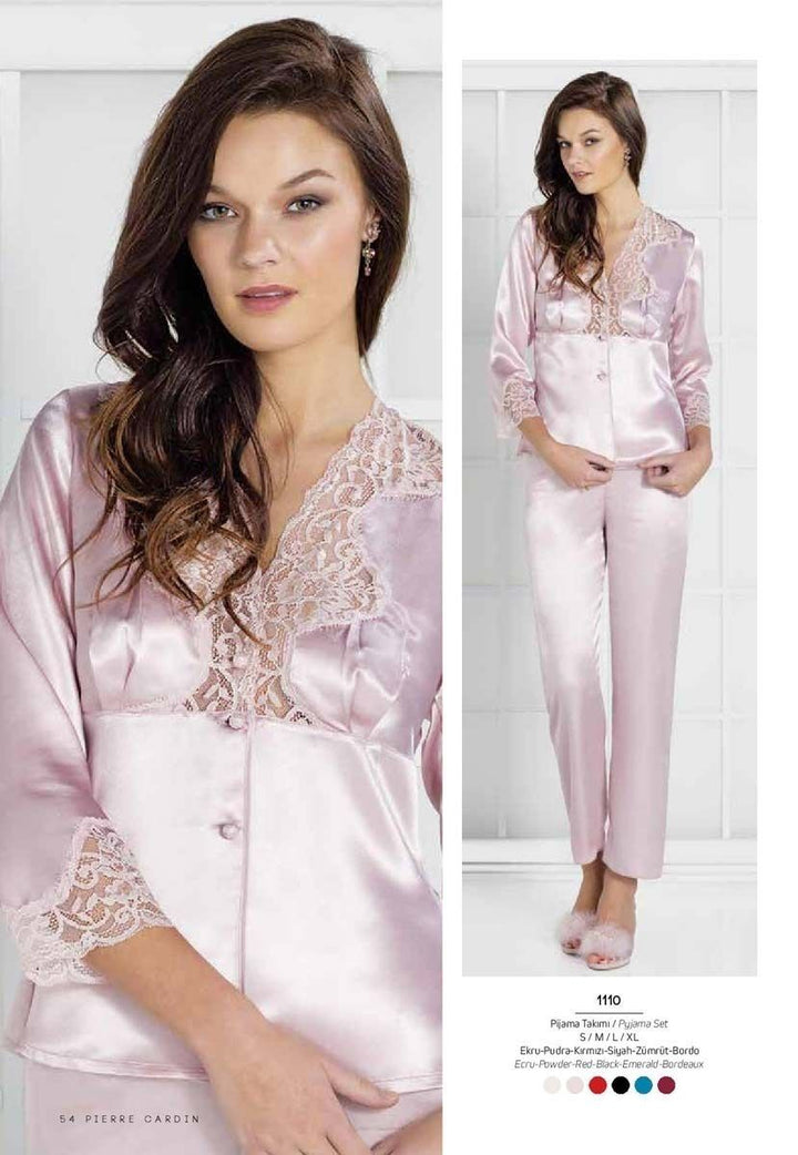 Pierre Cardin Ladies 2 Pcs Nighty Set 1110