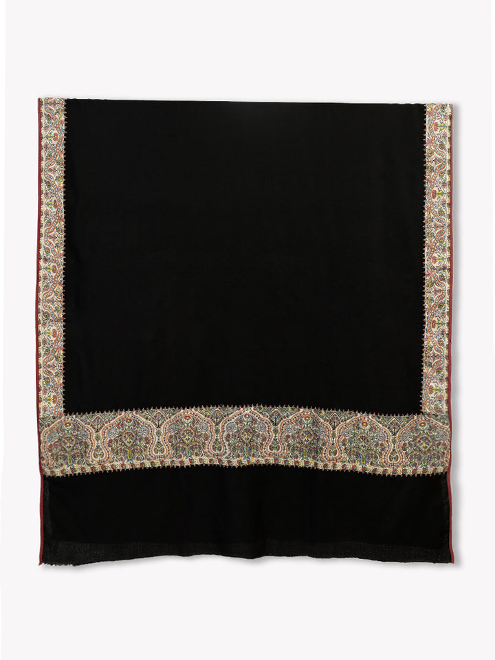 HS Tafta Pashmina Kalamkar Palla Shawl
