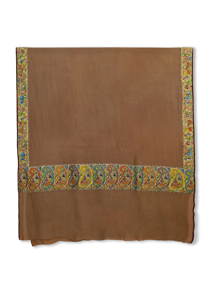 HS Tafta Pashmina Kalamkar Palla Shawl