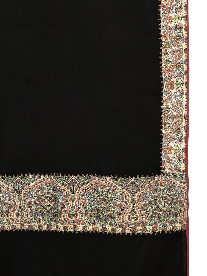 HS Tafta Pashmina Kalamkar Palla Shawl
