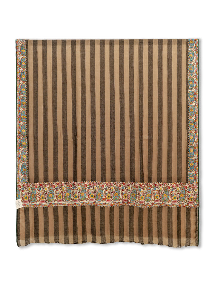 HS Tafta Pashmina Kalamkar Palla Shawl