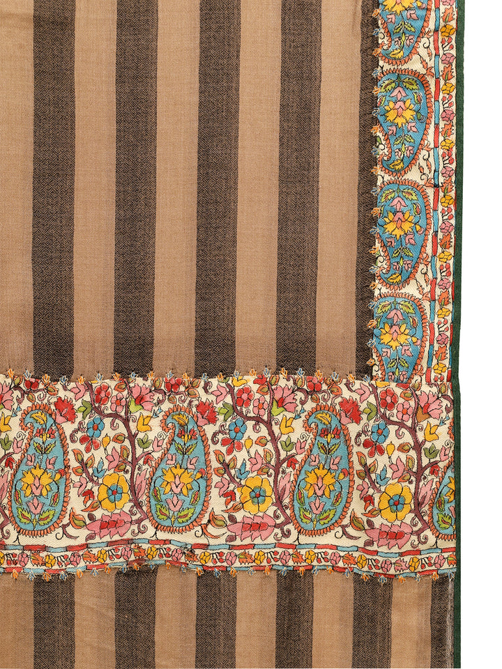 HS Tafta Pashmina Kalamkar Palla Shawl