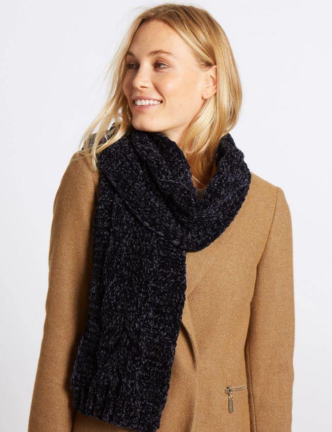 marks and spencer ladies scarf