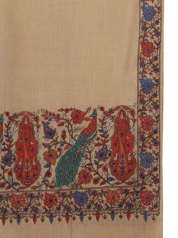 HS Tafta Kalam kar Border Shawl