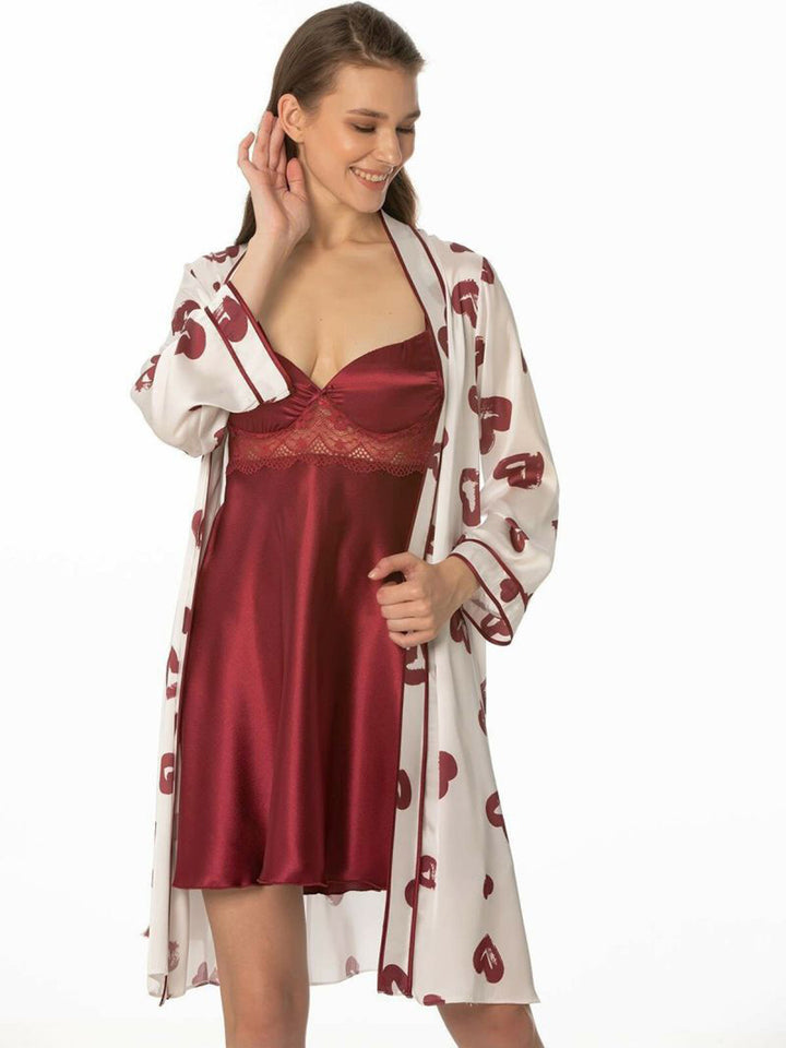 Pierre Cardin Ladies 2 Pcs Nighty Set 2406