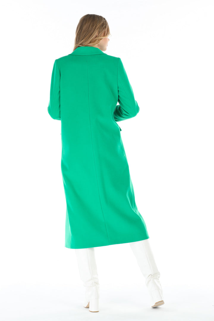 LaDonna Ladies Long Coat With Button 70553