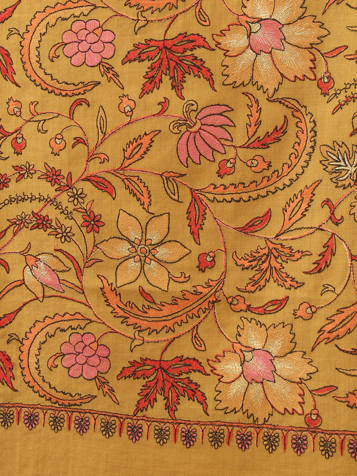 HS Ladies Ari Jamawar Jall Multi Color Shawl